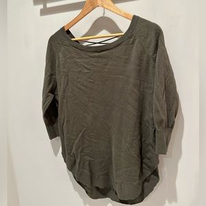 Express Olive Green sweater